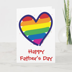Fars dag/Gay pride Kort