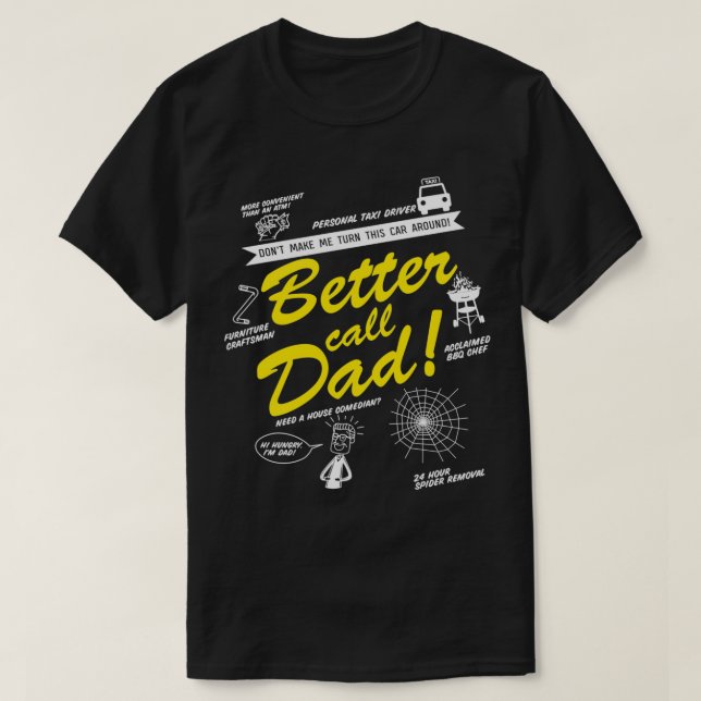 FARS DAG Geeky Pappa Hipster Pappa Funny Pappa Gif T Shirt (Design framsida)