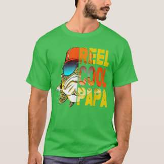 Fars dag ger T Fishing Reel Coola Pappa Shirt