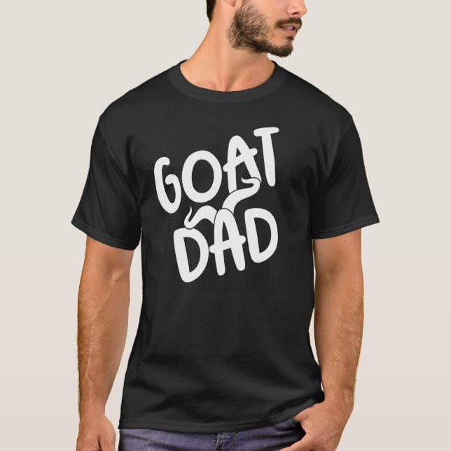 Fars dag getkött Underbarare av all Pappa T Shirt (Framsida)