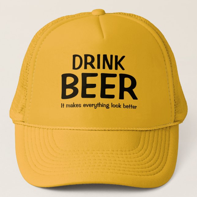 Fars dag Gift Baseball Novelty DRINK BEER Keps (Framsida)