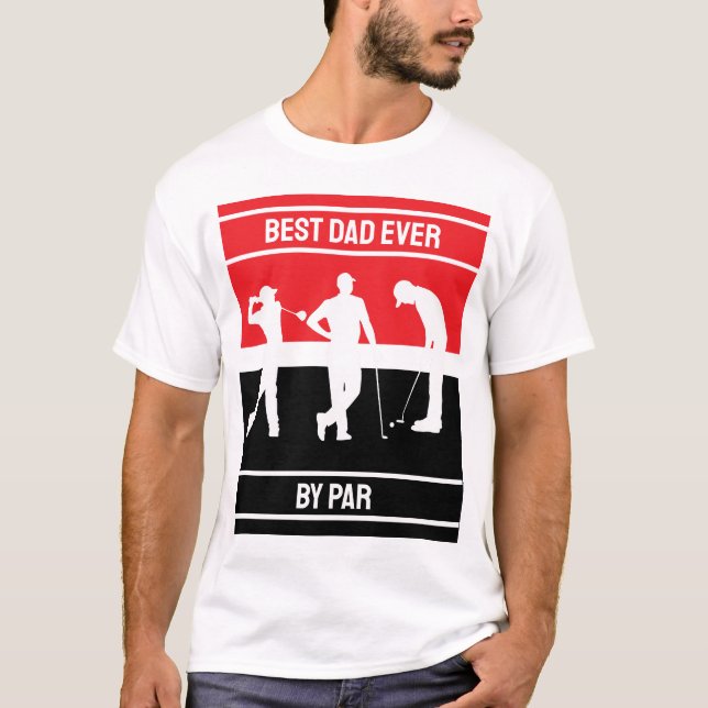 fars dag gift BEST PAPPA PAR T-Shirt (Framsida)