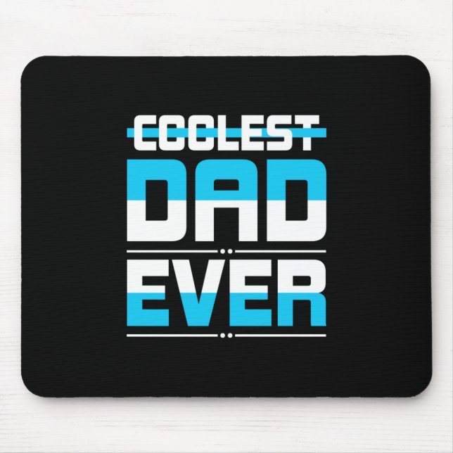 Fars dag Gift | Coolest Pappa någonsin Musmatta (Framsidan)