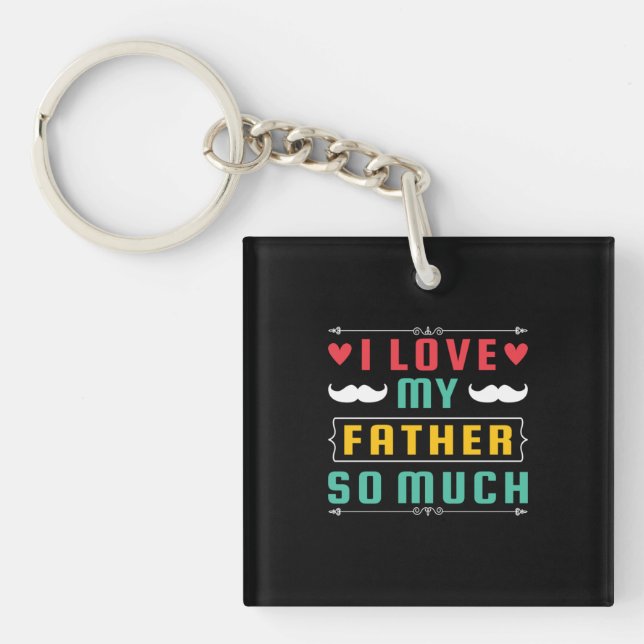 Fars dag Gift | I Kärlek My Far så mycket (Framsidan)