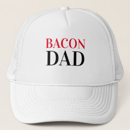 Fars dag Gift Idea Baseball BACON PAPPA Keps