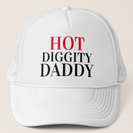 Fars dag Gift Idea Baseball HETT DIGGITY DADDY Keps