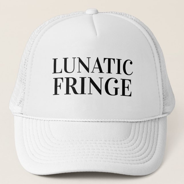 Fars dag Gift Idea Baseball LUNATIC FRINGE Keps (Framsida)