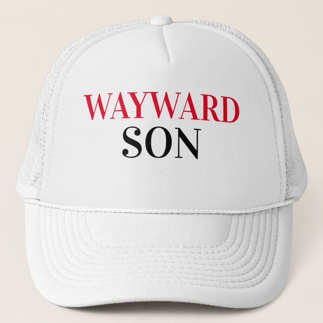 Fars dag Gift Idea Baseball WAYWARD SON Keps (Framsida)