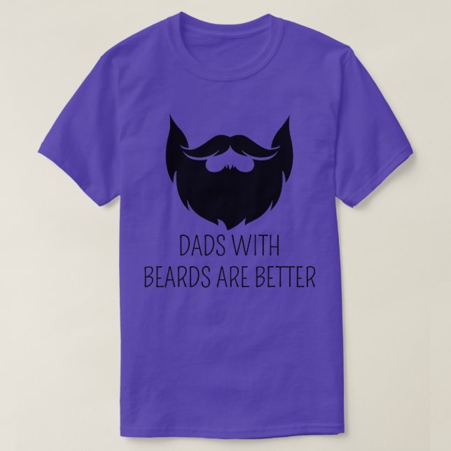 Fars dag Gift jag gillar hans skäggåvor till Beard T Shirt (Design framsida)