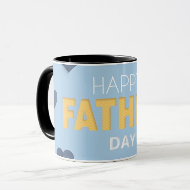Fars dag Gift Mugg (Framsida vänster)