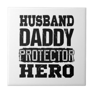 Fars dag Gift Pappa Kakelplatta