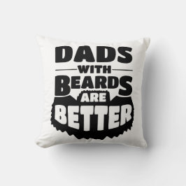 Fars dag Gift - Pappor med bodar Pillow Kudde