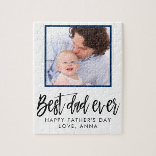 Fars dag Gift-Personligen Bästa Pappa någonsin Pussel