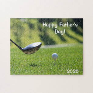Fars dag Golf-Anpassningsbar Pussel