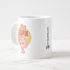 Fars dag Golf Pappa Rolig Glizzy Vid Svängen Het Jumbo Mugg