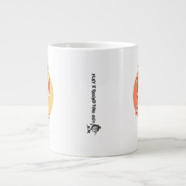 Fars dag Golf Pappa Rolig Glizzy Vid Svängen Het Jumbo Mugg