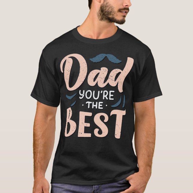 fars dag-hälsningskort 1 t shirt (Framsida)