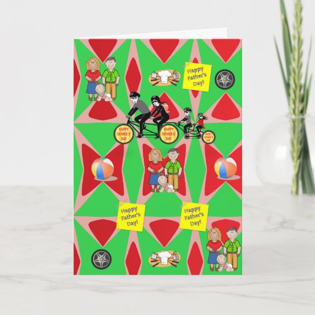 Fars dag-hälsningskort helgkort (Framsida)