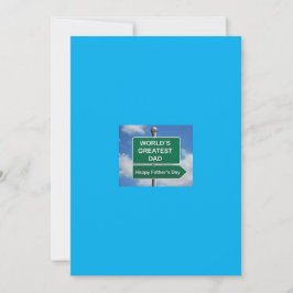 Fars dag-hälsningskort julkort