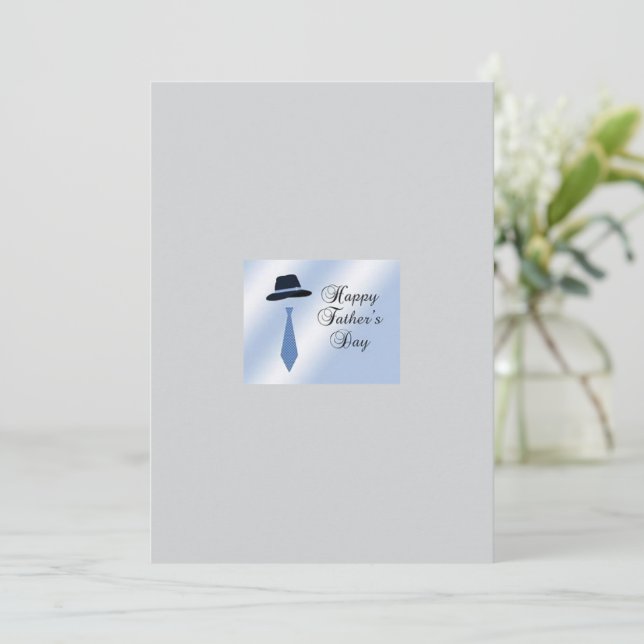 Fars dag-hälsningskort julkort (Stående Fram)