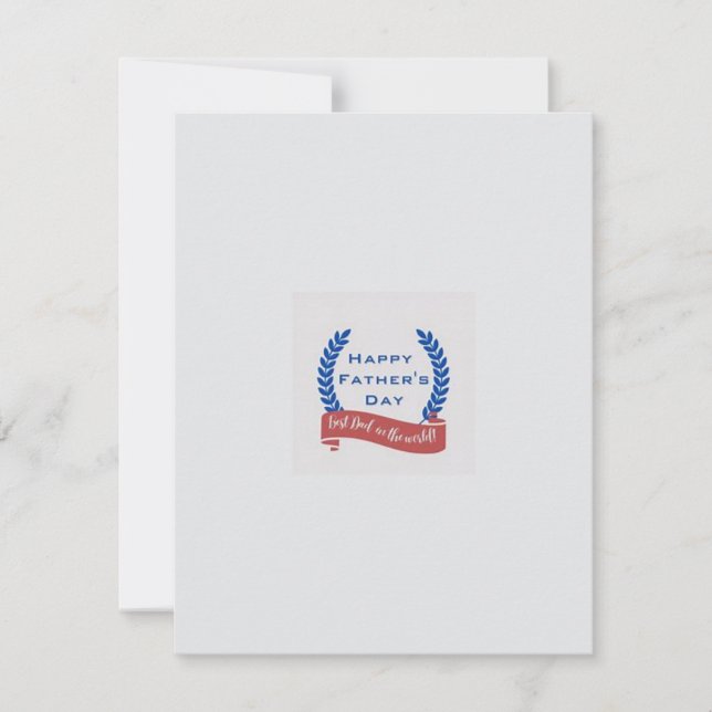 Fars dag-hälsningskort julkort (Framsida)