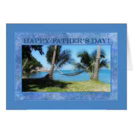 Fars dag Hammock Hälsningskort