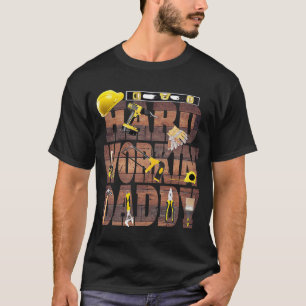 Fars dag hårt arbetande pappa Verktyg och hårdha T Shirt