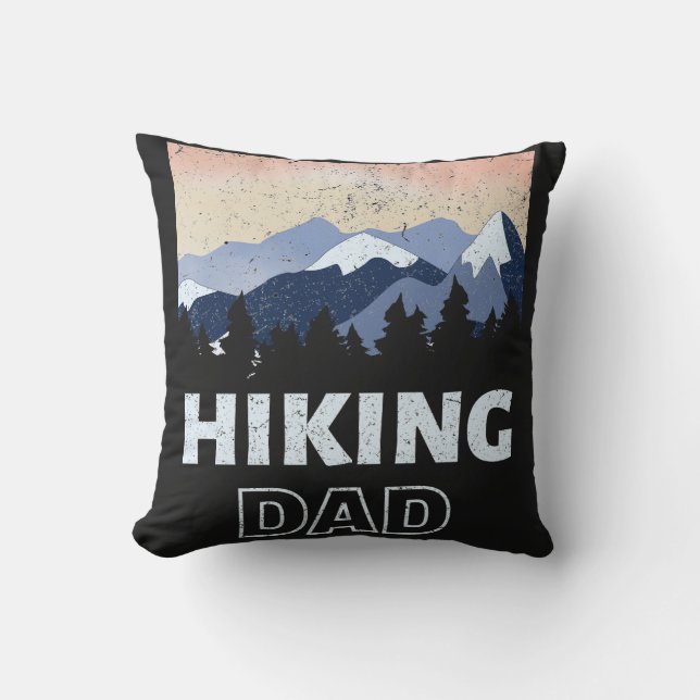 Fars dag Hiking Pappa Kudde (Framsida)