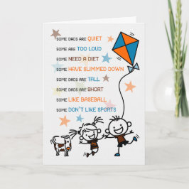 Fars dag Humor från Kids Doodles Kort