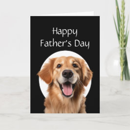 Fars dag humor Golden Retriever hund Kort