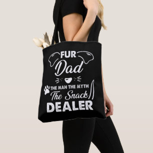 Fars dag Hund Bästa Hund Pappa någonsin Tygkasse