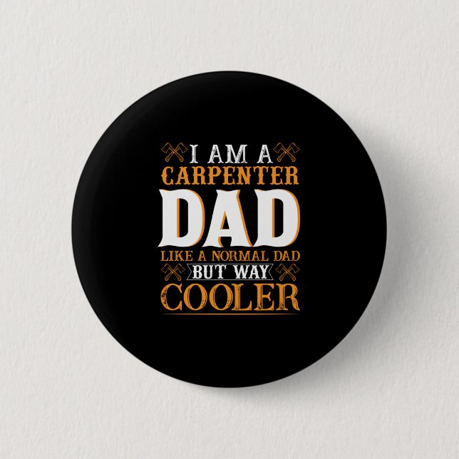 Fars dag I är ett Carpenter Pappa Knapp (Framsida)