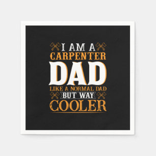 Fars dag I är ett Carpenter Pappa Pappersservett