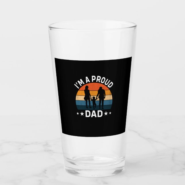 Fars dag I är ett stolt Pappa Glaskopp (Framsida)