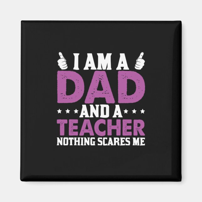 Fars dag I är Pappa och lärare Magnet (Framsidan)
