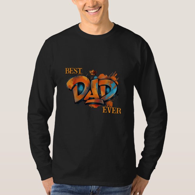 FARS DAG I BÄSTA PAPPA NÅGON Krona Anpassningsbar T Shirt (Framsida)