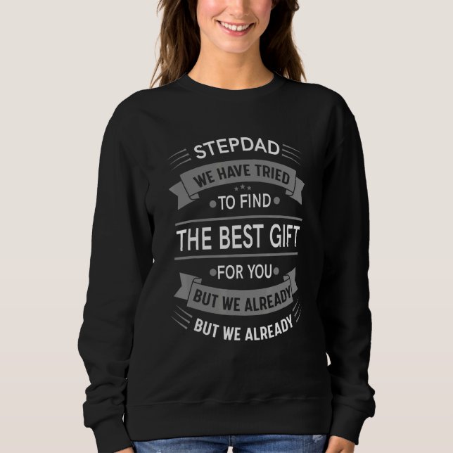 Fars dag I har Fantastisk Stepdad från dotter S T Shirt (Framsida)