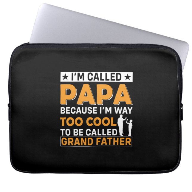 Fars dag I heter Pappa Laptop Fodral (Framsidan)