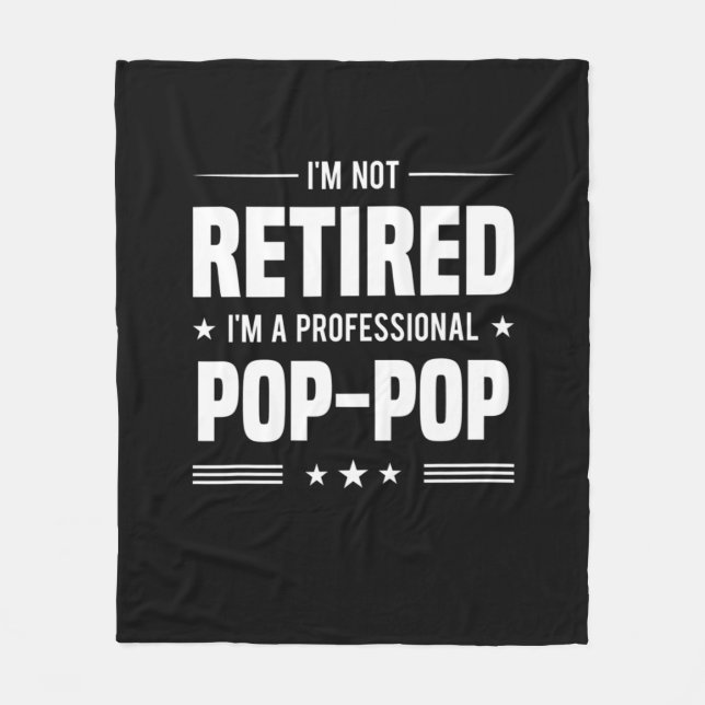 Fars dag | IMM A PROFESSIONELL POP POP Fleecefilt (Framsidan)