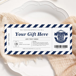 Fars dag-intyg om gift-intyg inbjudningar