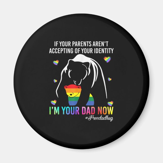 Fars dag | Jag är din Pappa nu Magnet (Framsidan)