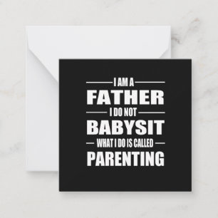 Fars dag   Jag är pappa Anteckningskort