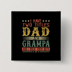 Fars dag Jag har två avdelningar Pappa och Gramp Knapp