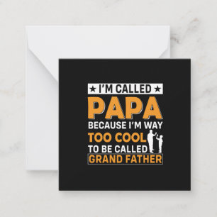 Fars dag jag kallas Pappa Anteckningskort