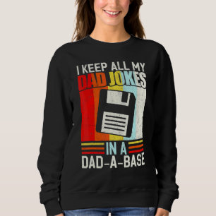 Fars dag Jag Sparar Alla Mina Pappaskämt I En Papp T Shirt