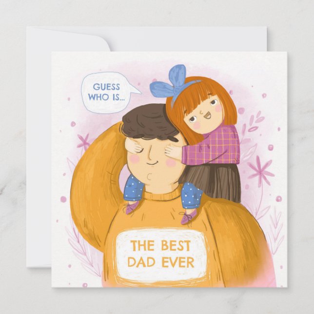 Fars dag julkort (Framsida)