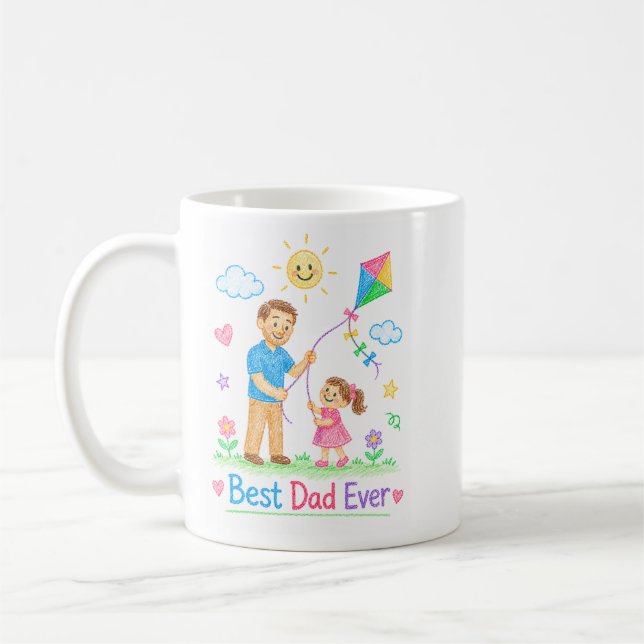 Fars dag kaffemugg (Vänster)