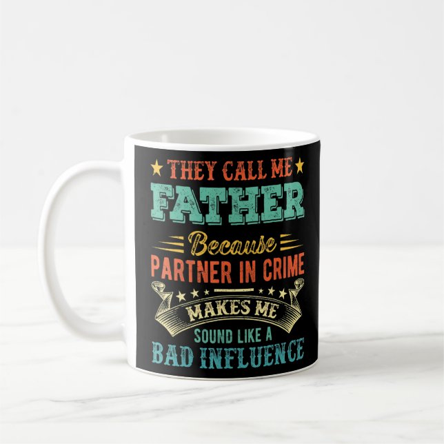 Fars dag kallar mig Far för partner I Kaffemugg (Vänster)