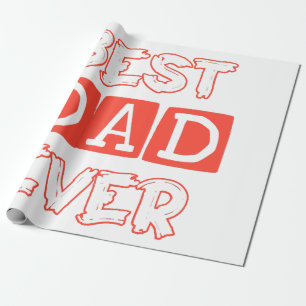 Fars dag kärlek Bästa Pappa någonsin - Snyggtens h Presentpapper