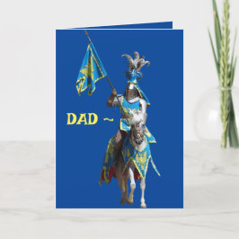 FARS DAG KNIGHT-kort Tack Kort